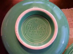 Vintage fiestaware
