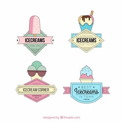 Vintage ice cream