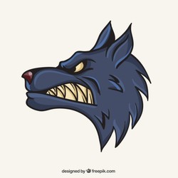 Wolf mascot
