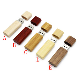Wood usb drives with