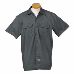 Work clothing embroidered