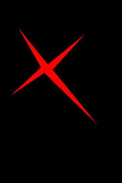 X red