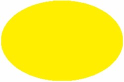 Yellow oval